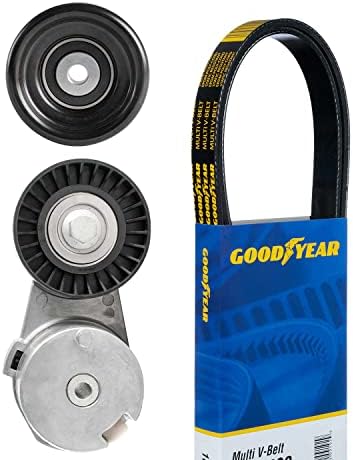 Goodyear 3118 Serpentine Belt Drive Component Kit, Gray