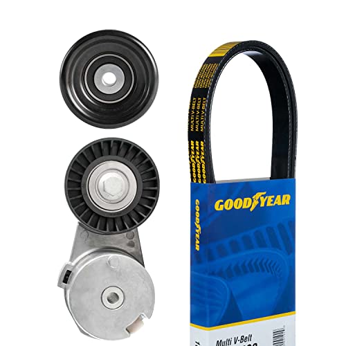 Goodyear 3118 Serpentine Belt Drive Component Kit, Gray #TOP3