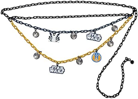 Buckle-Down Star Wars Hundeleine, 1,2 M – Design „Aurebesh Rebel“, 3,8 Cm Breit, Polyester, Offiziell Lizenziert