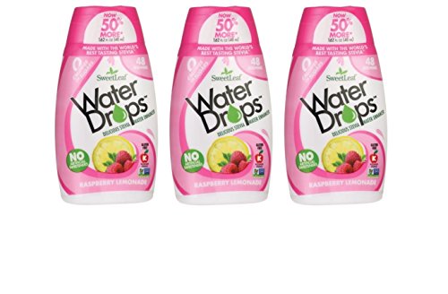 Sweetleaf Water Drops 1.62 fl.oz. 3 Pack (Raspberry Lemonade)
