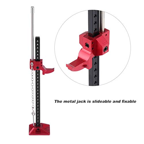 Astibym Jack de metal RC durável fixável deslizante leve tomada de elevação RC deslizante para carro