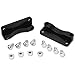 HTTMT H1725- Black Front Fender Relocator Kit Compatible with 2003-2013 Harley Touring FLHT FLHR Road King