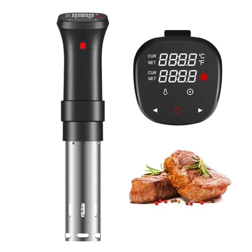 BLAIS Máquina Sous Vide Cocina de precisión 1100W Trabajo ultrasilencioso Temperatura precisa Control de tiempo Circuladores de inmersión Pantalla táctil LCD Aparatos de cocina Cocina Sous Vide