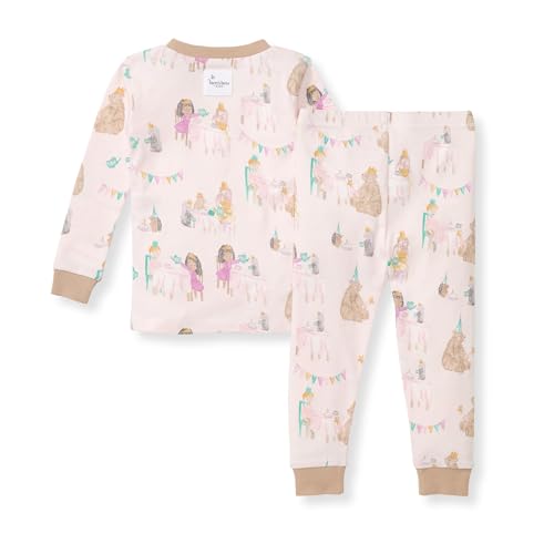 Burt's Bees Baby Baby Girls' Pajamas, Tee and Pant 2-Piece Pj Set2