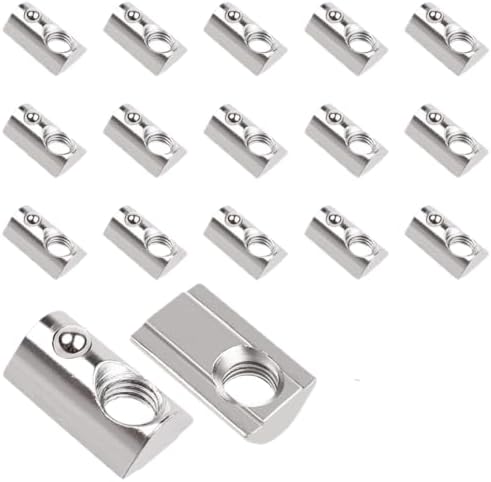 10x Hammermutter Nut 10 M8 Hammerkopfmutter T-Nut-Mutter mit Steg, Aluprofil Zubehör | Sat-Technik - Kabel - Netzwerk und mehr 10x Hammermutter Nut 10 M8 Hammerkopfmutter T-Nut-Mutter mit Steg, Aluprofil Zubehör | Sat-Technik - Kabel - Netzwerk und mehr