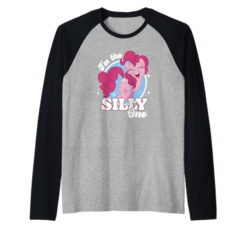 T-shirt My Little Pony Pinkie Pie Raglan de style baseball bicolore