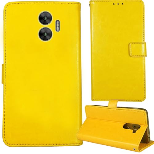 Tnviud Premium Retro Flip Leder Tasche Schütz Hülle Handy Handy Hülle Für Hammer Blade V 5G / Hammer Force 5G 6.59