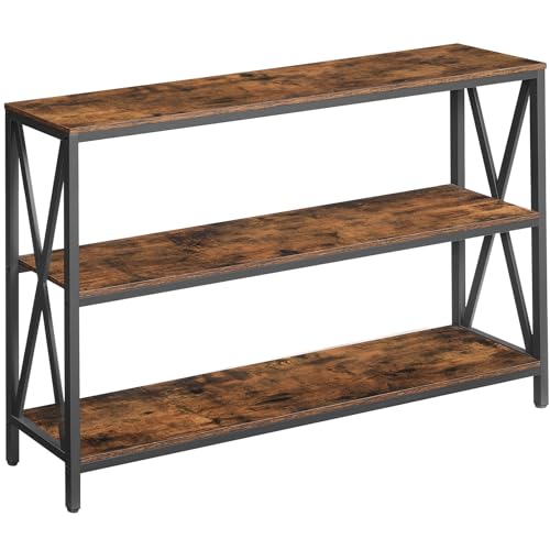 MAHANCRIS 47.2" Industrial 3-Tier Sofa Console Table