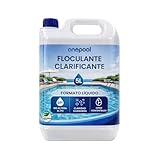 PLANTAWA Floculante Piscina Líquido 5L | Clarificador Agua Turbia Piscina...