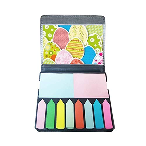 Boîte de marque-page autocollante pour organiser livres de Pâques