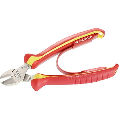 FACOM - High Performance Diagonal Cutting Pliers 160 mm Insulated 1000 Volts - 192A.16VE