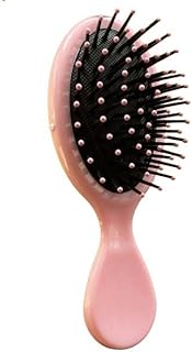Alexvyan Cute Colorful Hair Comb Brushes for Kids/Little Girl Teens Pet Cat, Soft Flexible Anti-static Cartoon Airbag Massage Comb, Great on Curly Straight Long Short Wet Dry - [Pink]