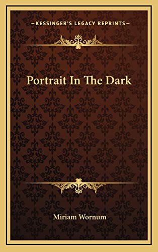 Portrait In The Dark