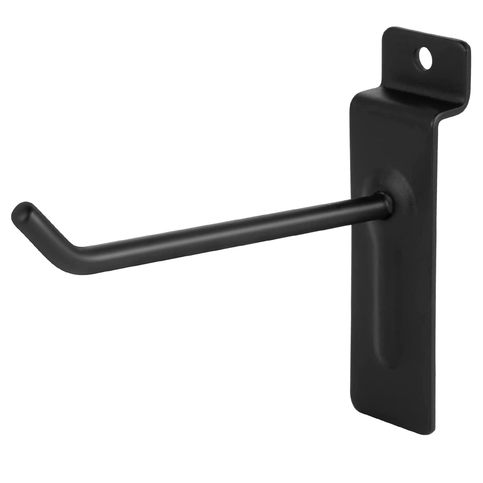 Buy Display Slatwall Hook 4" Heavy Duty 96Pack Metal Slatwall Panel Hooks Black Wall Hanging