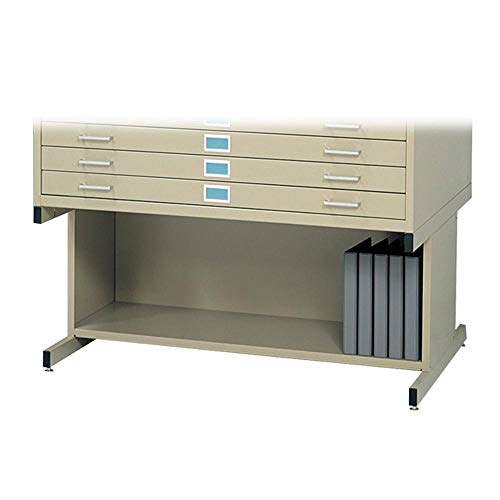 Safco Products Flat File High Base for 5-Drawer 4994TSR Flat File, Sold Separately, Tropic Sand