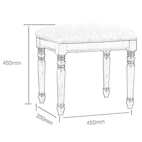 Tabouret de coiffeuse confortable en bois pour éviter la fatigue - 4