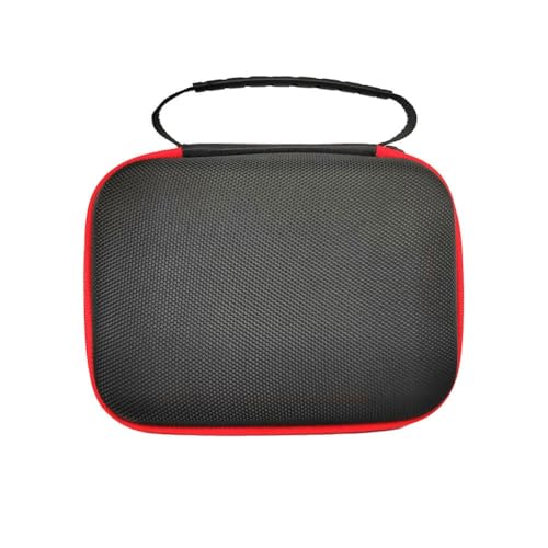 NiuLumea Funda de transporte para consola de mano retro Anbernic RG40XXV, RG405V, RG406V, piel sintética y EVA para protección con bolsillo de malla y pulsera desmontable, color negro