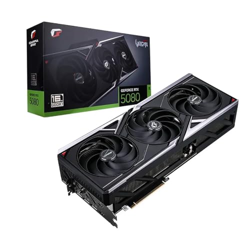Colorful iGame GeForce RTX 5080 Vulcan OC 16GB �O���t�B�b�N�J�[�h �u���b�N