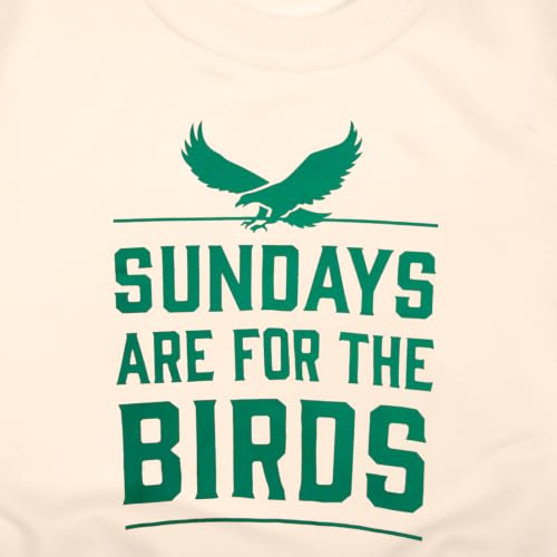 Image of Boys Girls Football Sweatshirt Vintage Bird Graphic Pullover Tops 5-14Y