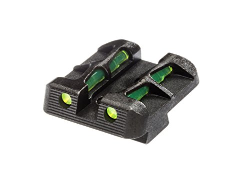 HIVIZ GLLW15 40 S&W and 357 Sig Sauer Interchangeable LITEWAVE Rear Right for Glock, 9mm, Green, Red, Black