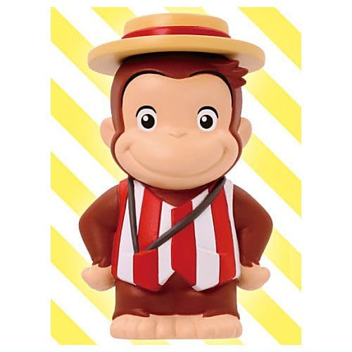 Amazon.co.jp: おさるのジョージ ソフビパペットマスコット [6.F](単品