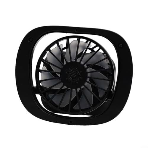Solar Charging Fan, Multi-Purpose Solar Clamp Fans, Usb Rechargeable Baery Fan, High Wind Cooling Handheld Electric Fans for Camping Travelling Hiking