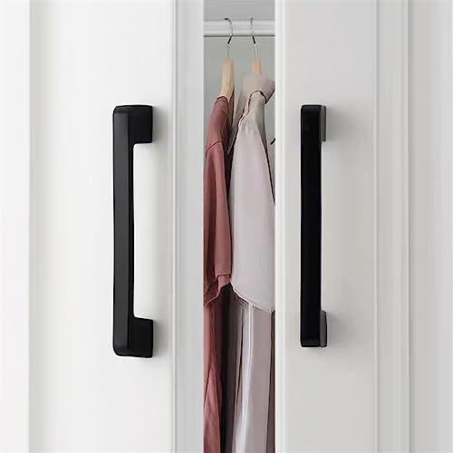 Poignées d'armoire noires contre usure meuble bouton placard