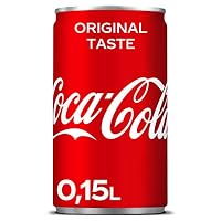 Coca-Cola Classic / Pure Erfrischung mit unverwechselbarem Coke Geschmack in der stylischen 150ml Mini Dose / 3 x 8 x 150 ml Dose – Ansicht 2