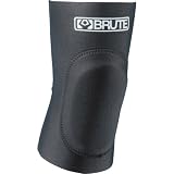 Brute Solid Lycra Wrestling Knee Pad - SIZE: X-Small, COLOR: Black