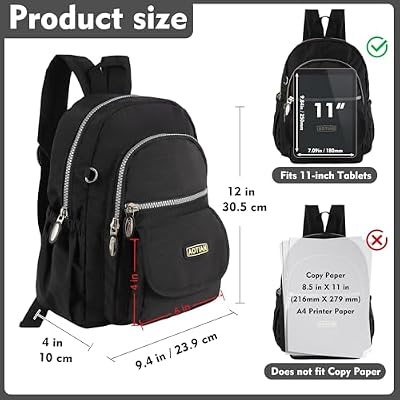 AOTIAN Mini Nylon Women Backpacks Casual Lightweight Small Daypack for Girls