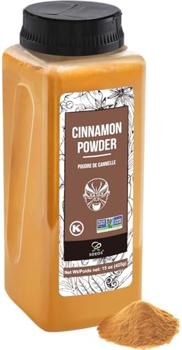 Soeos Ground Cinnamon 15 oz