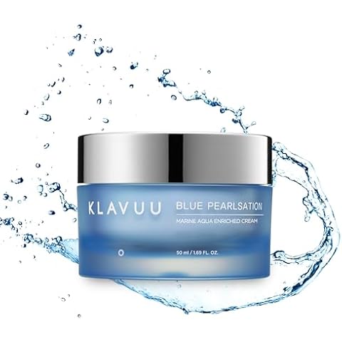 BLUE PEARLSATION MARINE AQUA ENRICHED CREAM - Hypoallergenic Deep Moisturizer with Apple Water for Nourished, Balanced Skin, Perfect for Sensitive Skin Seeking Hydration and Radiance – 1.69 floz Cover