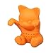 PhoneNatic Infusor de té de silicona con diseño de gato (sin BPA), color naranja