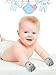 12 Pairs Newborn Baby Gloves Infant Gloves Unisex Toddler No Scratch Mittens for 0-6 Months Baby Boys and Girls (Fresh Style)