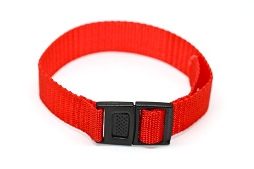 Vintage Retro 18Mm Red Nylon Slip Thru One Piece Watch Band Strap Fits Weekender And Others #TOP26