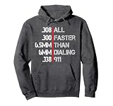 Long Range Shooting Marksman Precision Rifle Shooter Pullover Hoodie