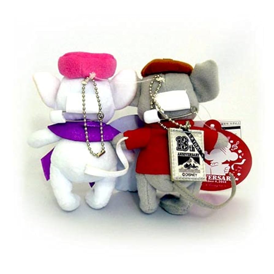 Amazon | バーナード＆ビアンカ ぬいぐるみバッジセット