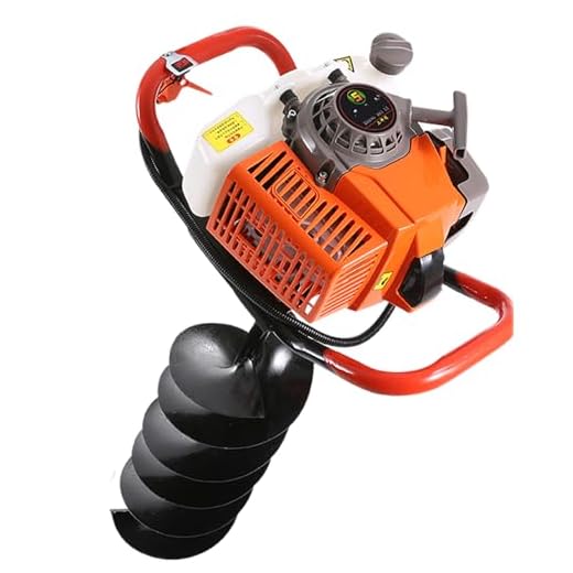 High-Power 2-Stroke Petrol Earth Auger