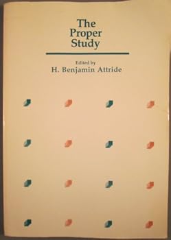 Paperback The Proper Study Book