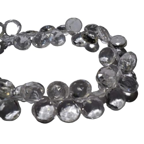 Pierres précieuses de cœur en quartz naturel taillé 10mm