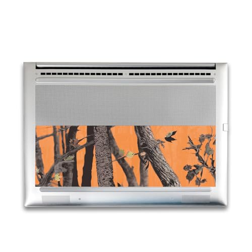Image of Gaming Skin Compatible with HP Envy x360 16 inch (2023) - Orange Camo - Premium 3M Vinyl Protective Wrap Decal Cover - Easy to Apply | Crafted in The USA by MightySkins