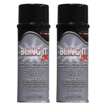 Quest 5710 Bling IT ZINC Shiny Galvanized Coating (2 Pack)