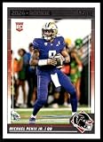 2024 Score Football #323 Michael Penix Jr. RC Rookie Atlanta Falcons Official NFL Trading Card (Stock Photo may be shown, Card in Near Mint to Mint Condition)