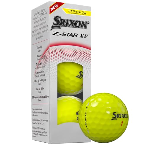 Srixon Z-Star XV Premium Golf Balls for Distance