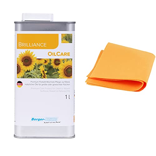 Berger-Seidle - Brilliance OilCare 1 Liter (Farblos) Parkett Pflegemittel Öl-Wachs Classic Pflegeöl Cover
