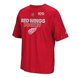 100 % Polyester. adidas NHL Detroit Wings Herren Centennial Ice 2017 Climalite S/Teecentennial Ice 2017 Climalite S/Tee, Rot, Größe M