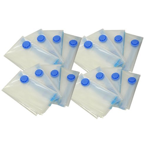 Puregadgets12 X Large Space Saving Storage Vacuum Seal Bags Clothes Cushions Bedding Organiser Travelling 55x90cm Space Saver Bags