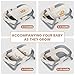 TPN 4-in-1 Grow-with-Me Collapsible Baby Bathtub, Baby Tub for Newborns to Toddler with Soft Floating Cushion & Thermometer, Portable Baby Bath Tub, Infant Bathtub for Bath Support in Tub,Grey