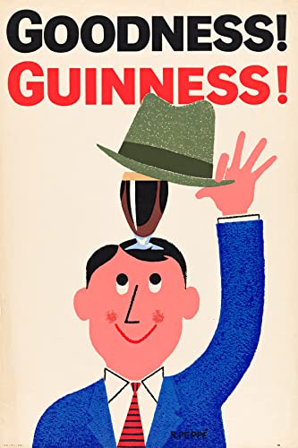 Photosegor Goodness Guinness Affiche Poster Reproduction - Format 50X70 cm sur Papier Luxe 300 GR. Tous formats et Supports possibles