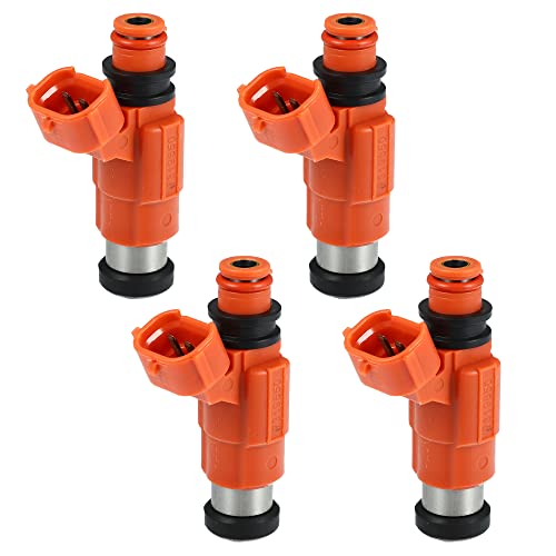 X AUTOHAUX 4uds CDH210 Combustible Inyector Reemplazo para Automotriz Auto Naranja